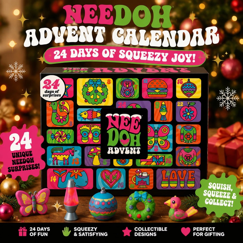 Advent Calendar Gift - NeeDoh 2026 Advent Calendar,13/24 Day 3D