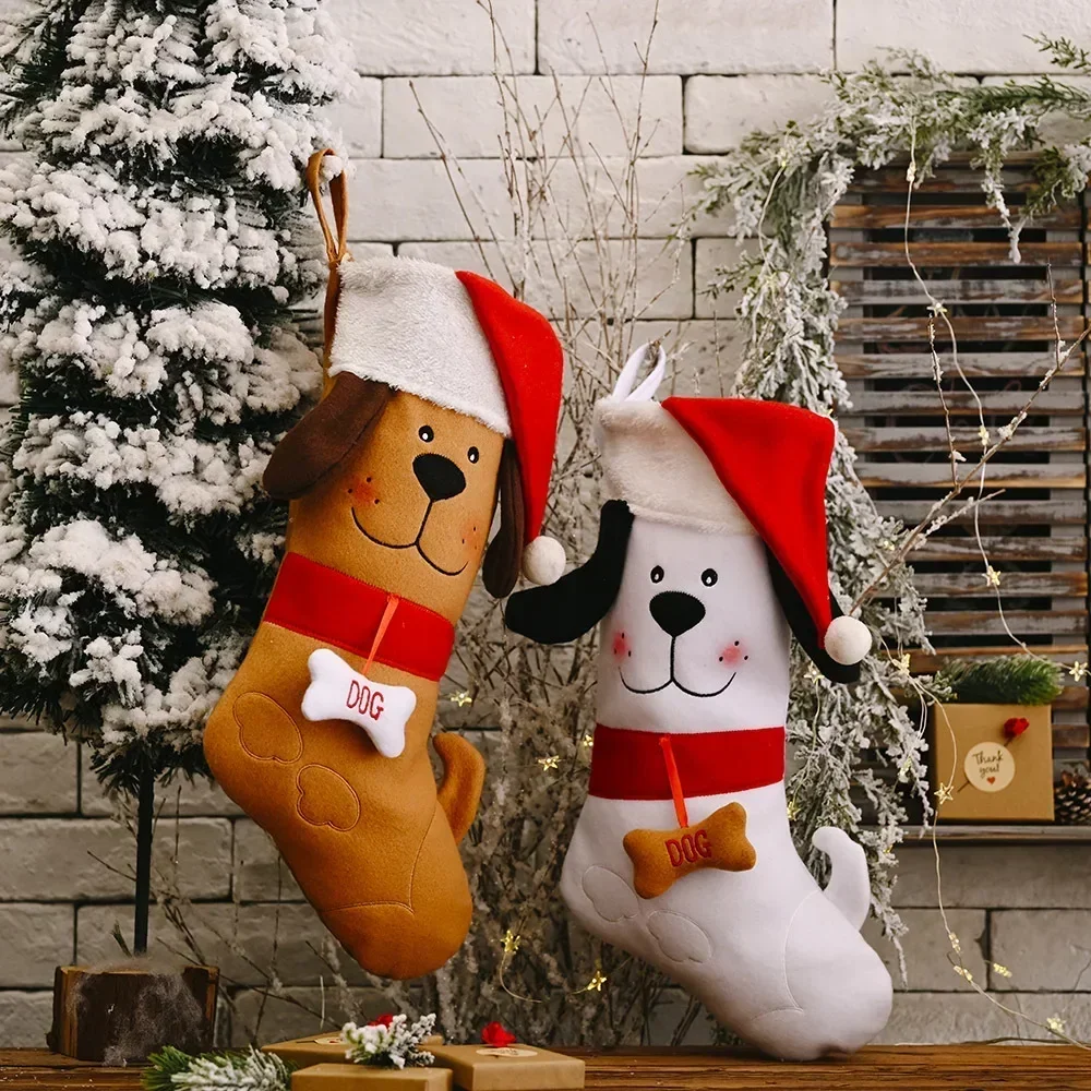 Dog Bone Shape Christmas Stock - огляд і ціна Christmas Stocking Hanging