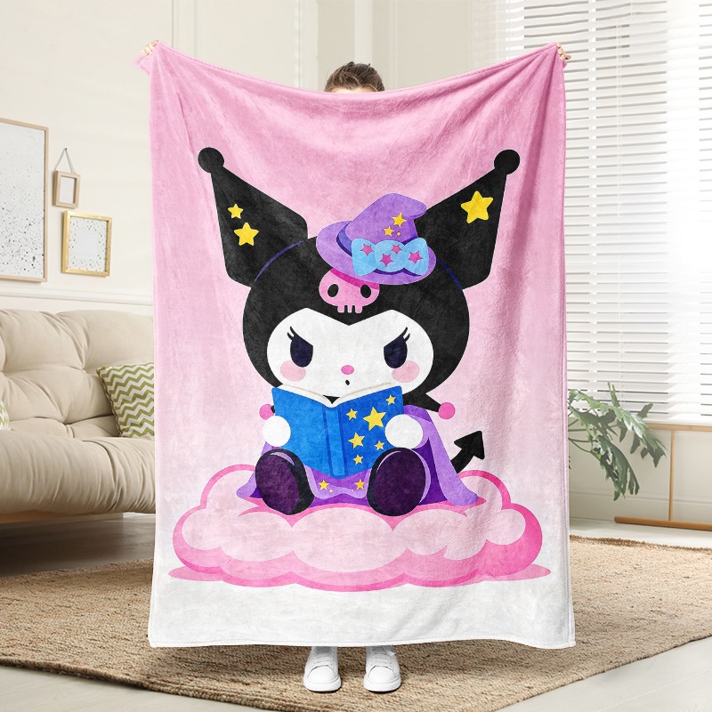 Sanrio Blanket Kuromi Witch Ma - огляд і ціна Christmas Throw Blanket