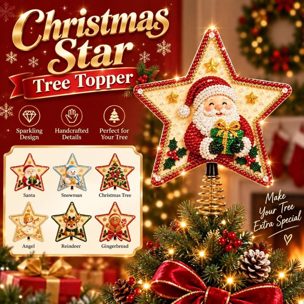 Star Shape Christmas Star Tree - огляд і ціна Star Tree Topper