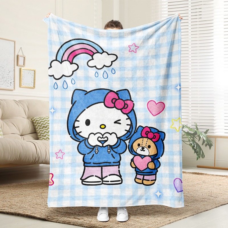 Sanrio Blanket Hello Kitty Bea - огляд і ціна Christmas Throw Blanket