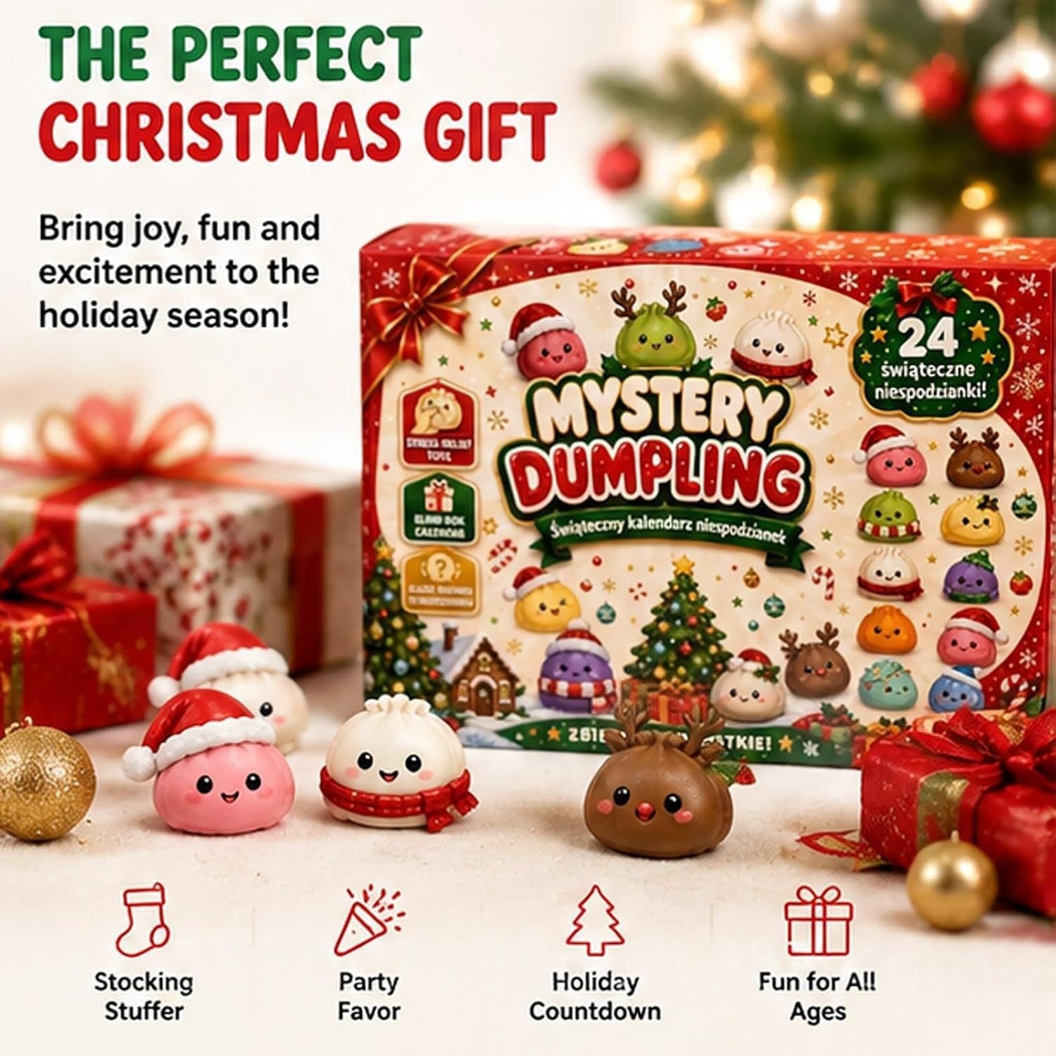 Christmas Advent Calendar 24 S - огляд і ціна Advent Calendar Gift