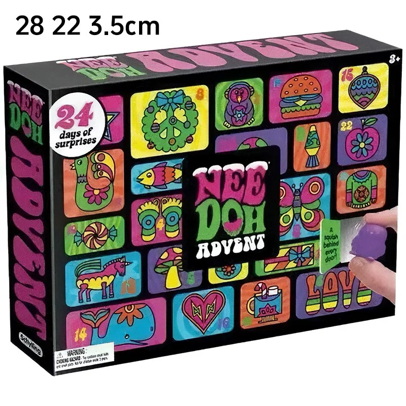2026 NeeDoh Advent Calendar, 3 - огляд і ціна Advent Calendar Gift
