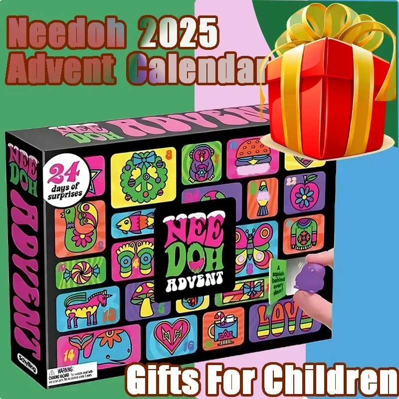 2026 NeeDoh Advent Calendar, 3 - огляд і ціна Advent Calendar Gift