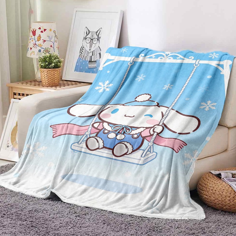 Sanrio Blanket Cinnamoroll Win - огляд і ціна Christmas Throw Blanket