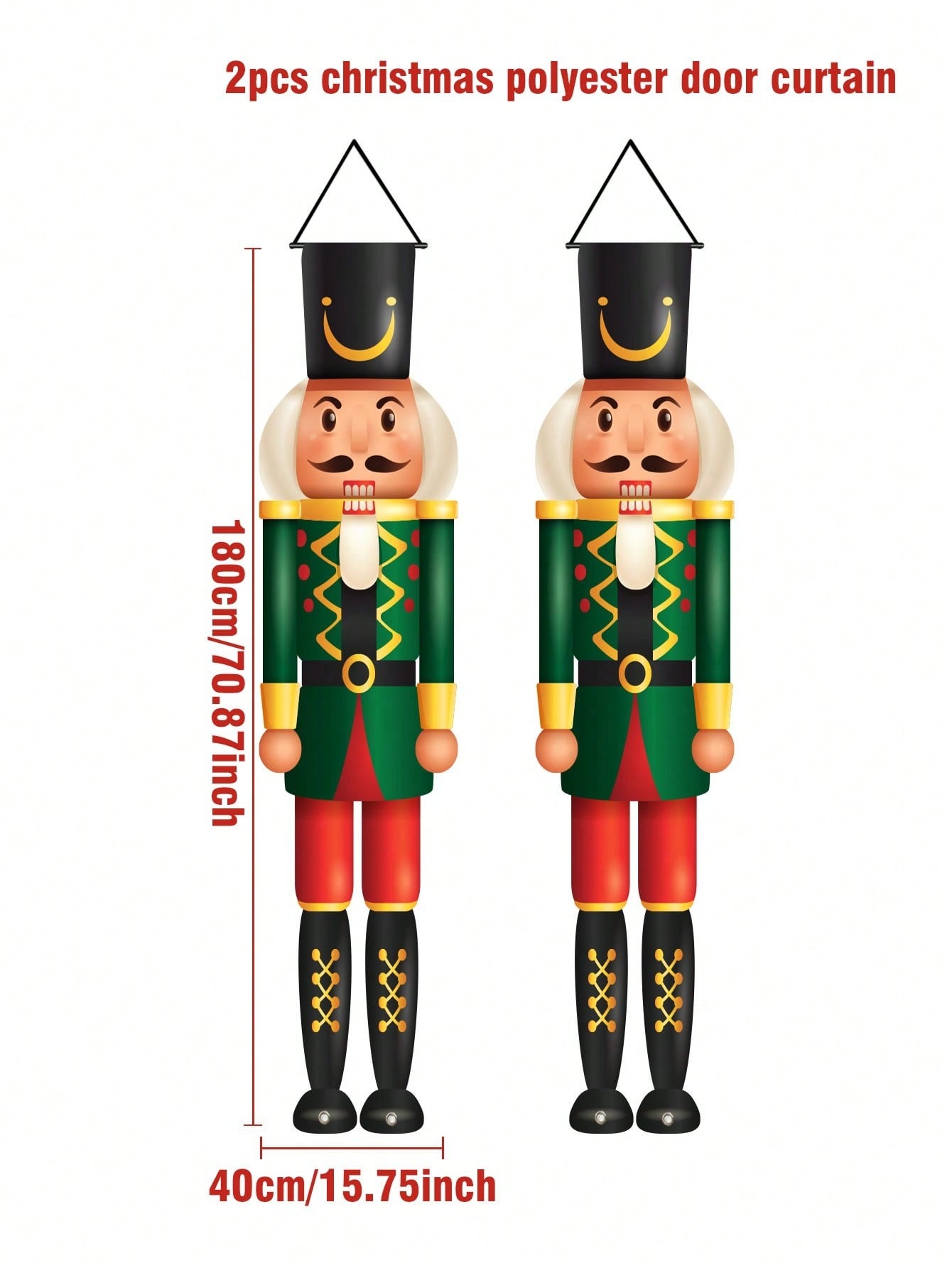 Christmas Porch Banner Nutcrac - огляд і ціна Nutcracker Figurine