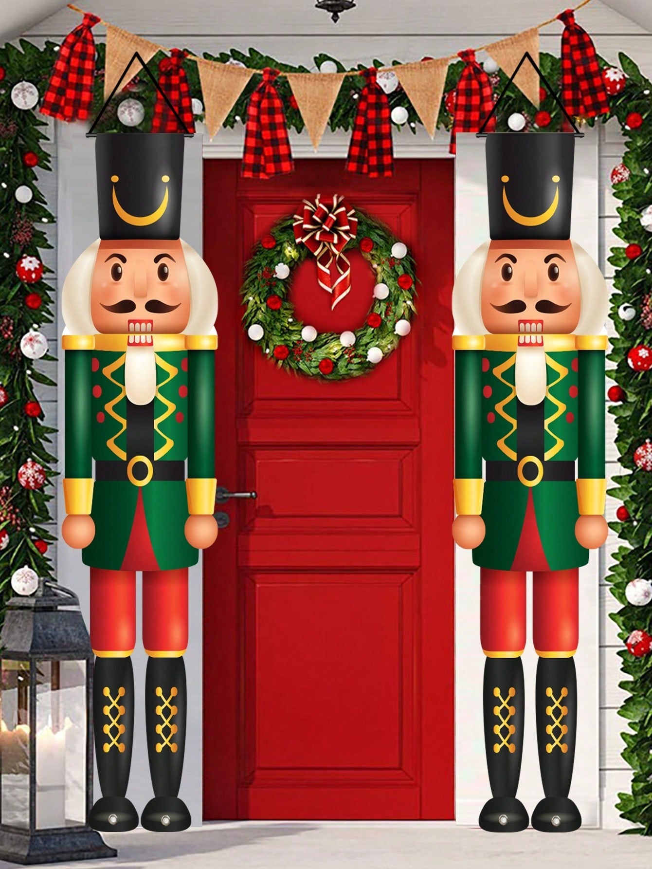 Christmas Porch Banner Nutcrac - огляд і ціна Nutcracker Figurine