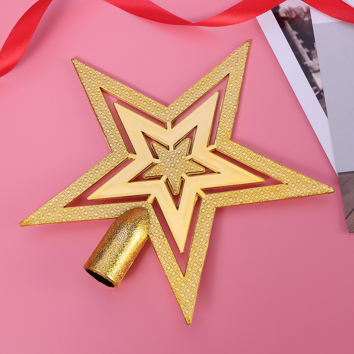 20Cm Christmas Star Topper Mad - огляд і ціна Star Tree Topper