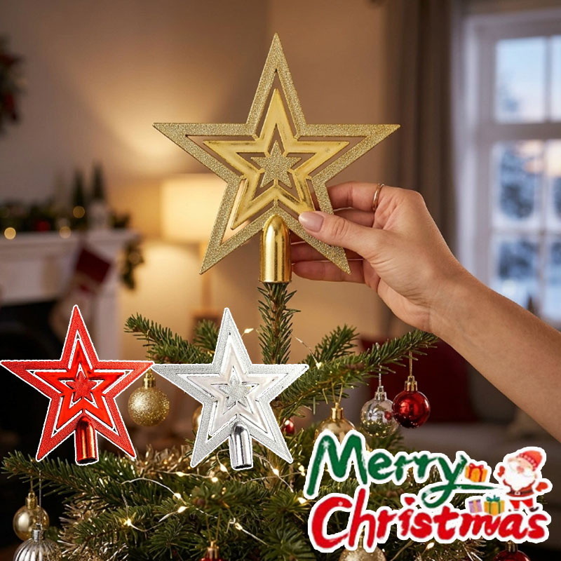 1-20PCS Five Point Star Orname - огляд і ціна Star Tree Topper