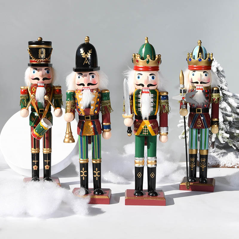 30CM Wooden Nutcracker Soldier - огляд і ціна Nutcracker Figurine