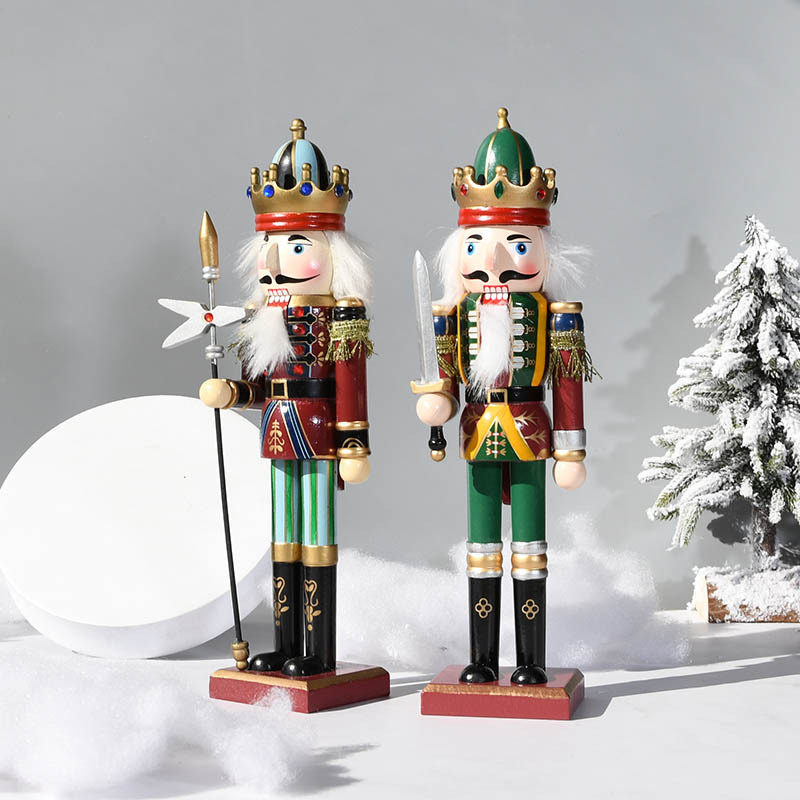 30CM Wooden Nutcracker Soldier - огляд і ціна Nutcracker Figurine