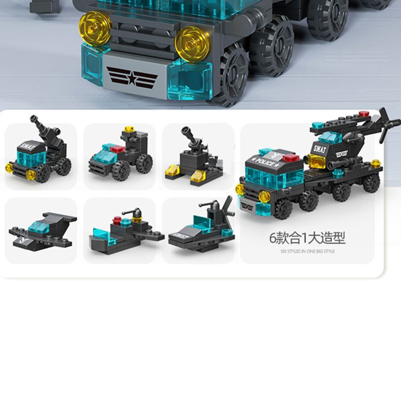 6in1 NEW Special Police Tow Tr - огляд і ціна Lego Set Creator