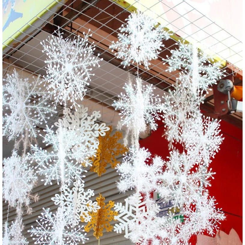 30pcs Christmas Snowflake Orna - огляд і ціна Christmas Tree Artificial