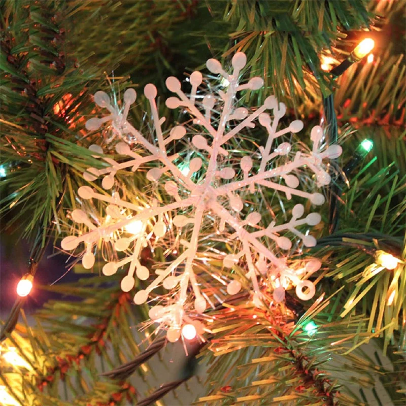 30pcs Christmas Snowflake Orna - огляд і ціна Christmas Tree Artificial