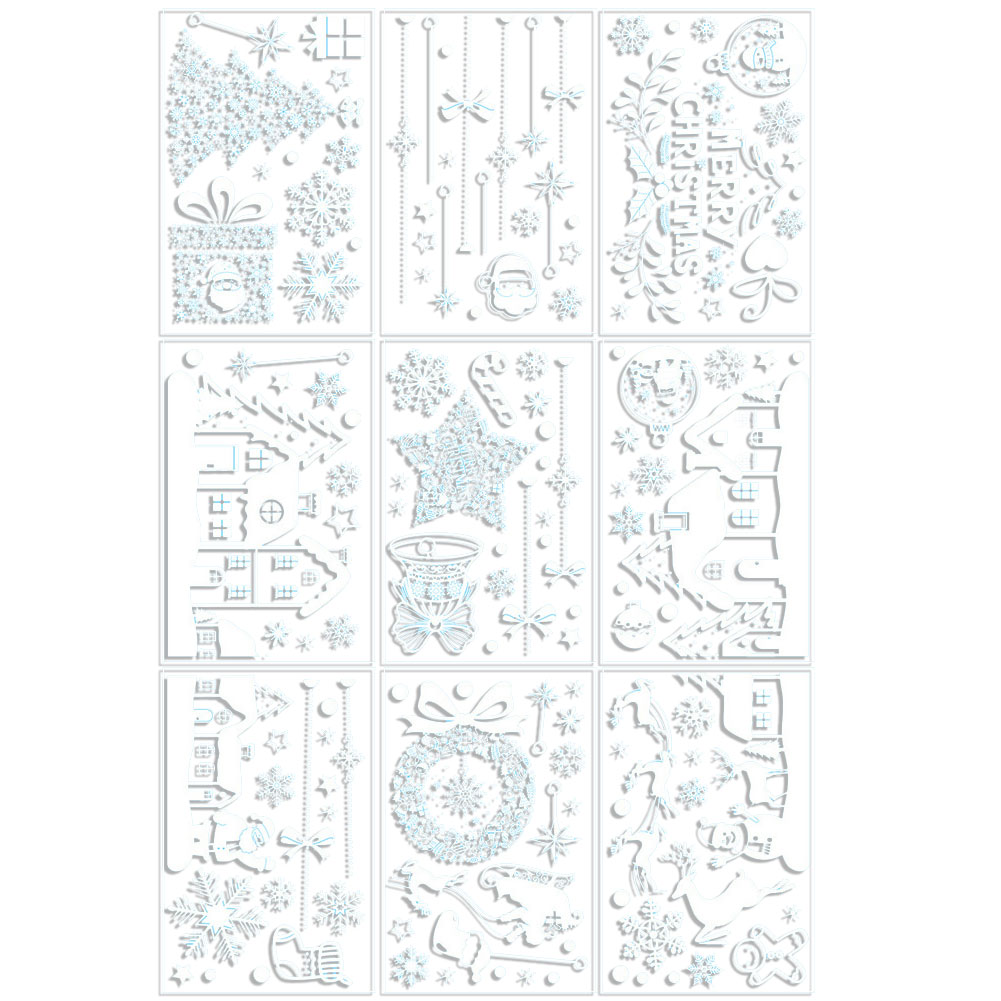 Large Christmas Window Decals  - огляд і ціна Snowflake Window Decal
