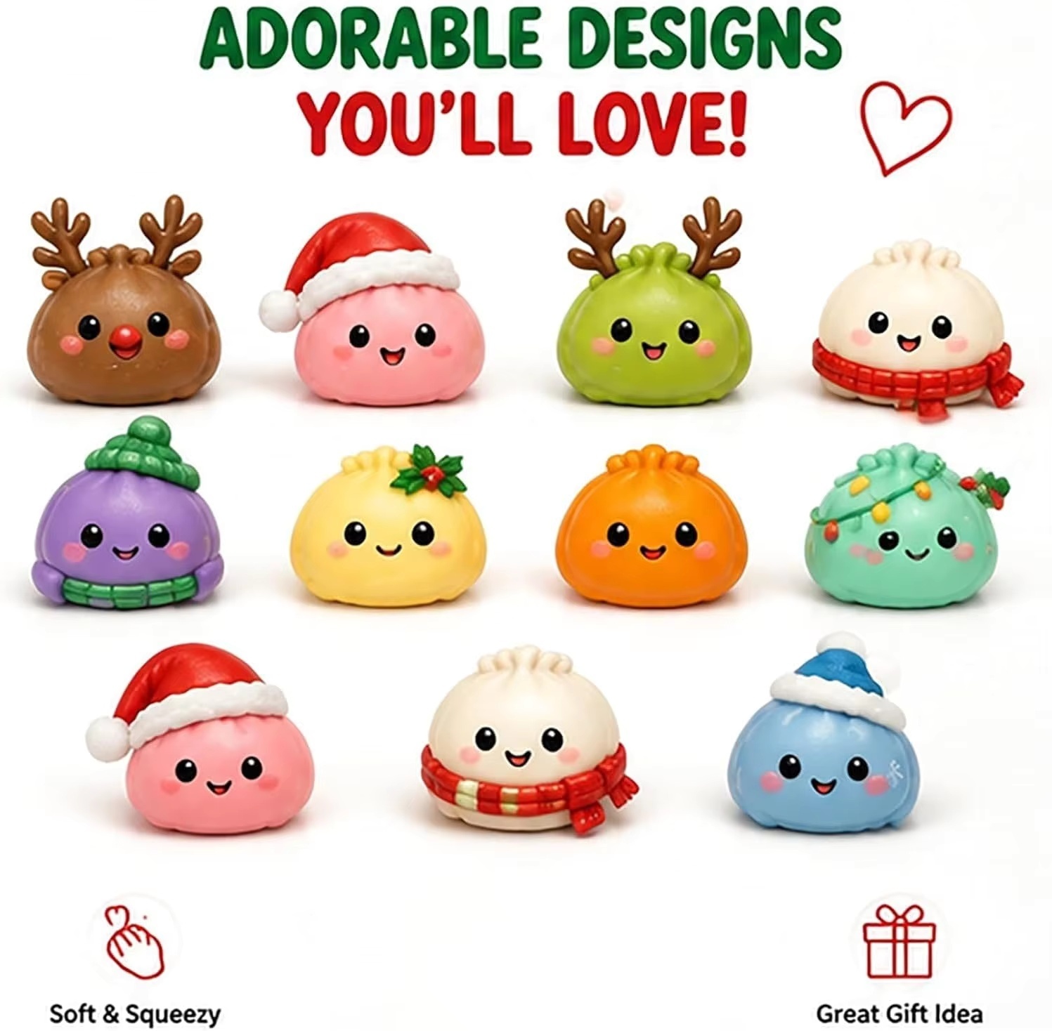 Christmas Squishy Advent Calen - огляд і ціна Advent Calendar Gift