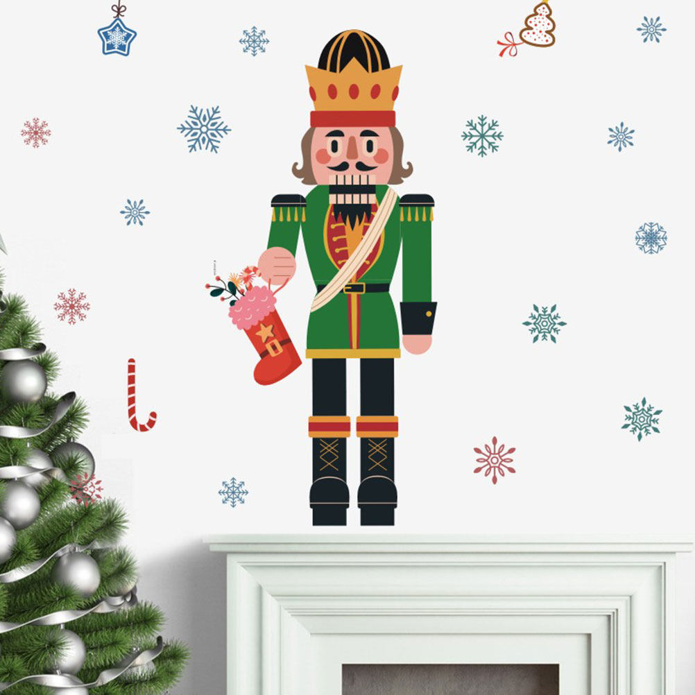 Christmas Nutcracker Snowflake - огляд і ціна Snowflake Window Decal