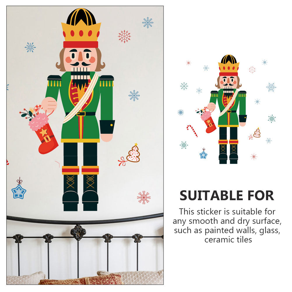 Christmas Nutcracker Snowflake - огляд і ціна Snowflake Window Decal