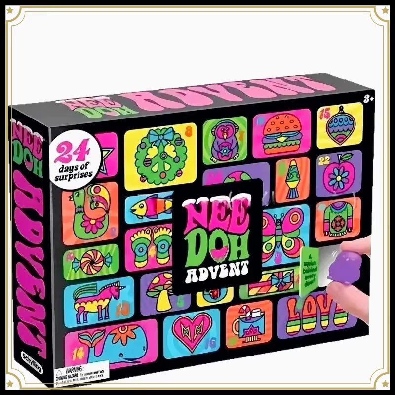 2026 NeeDoh Advent Calendar Gi - огляд і ціна Advent Calendar Gift